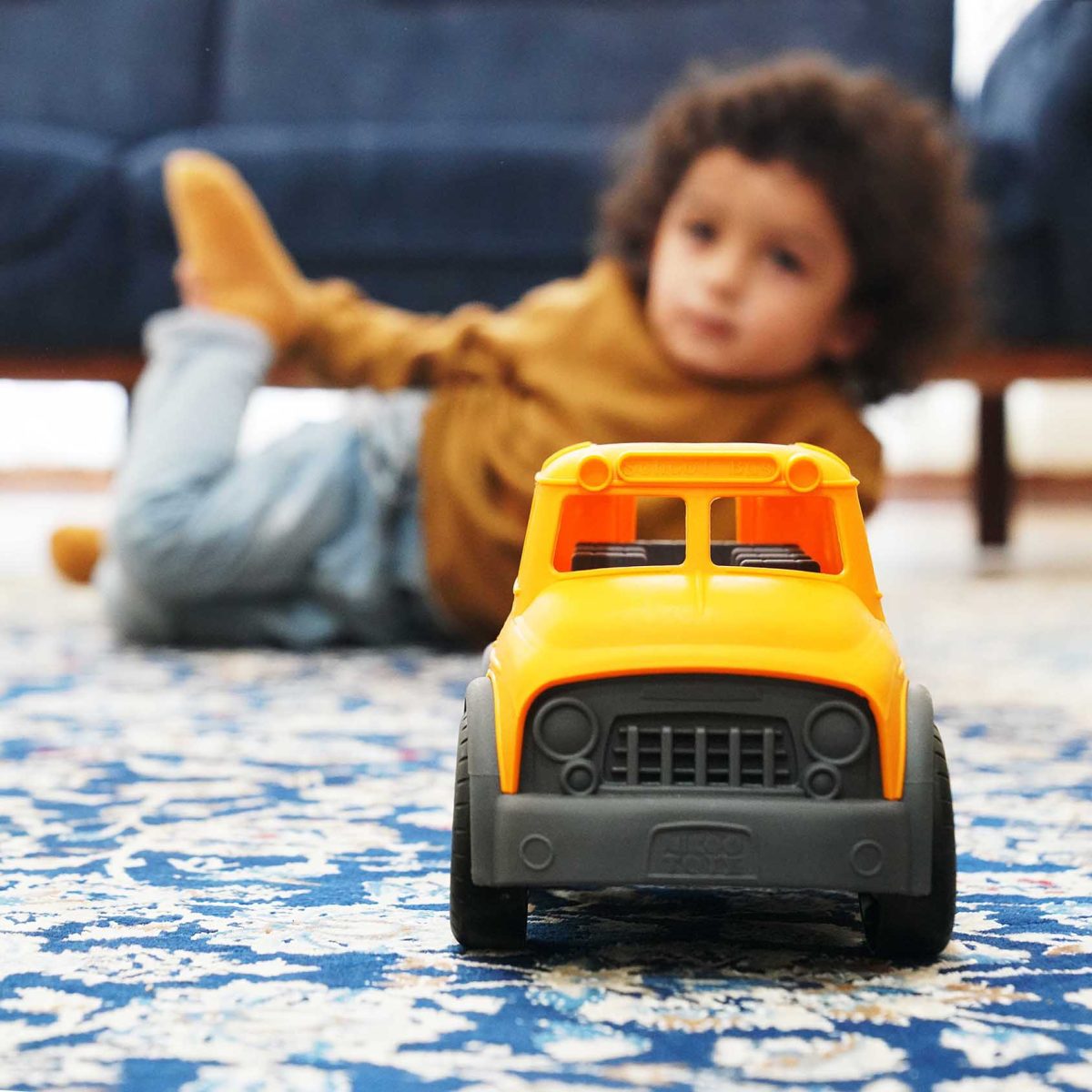 School bus toy car